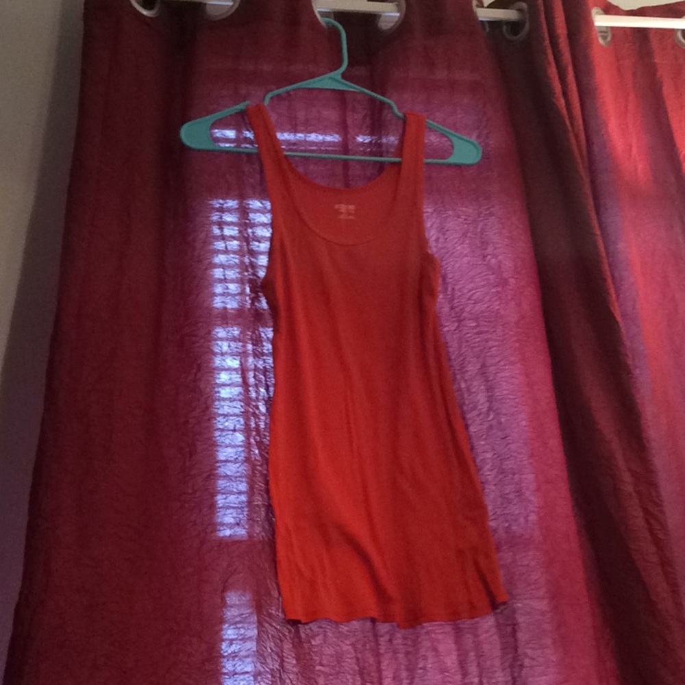 *Orange Tank Top*
